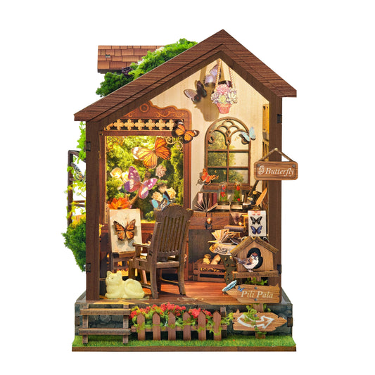 DIY Book Nook Kit: Butterfly Workshop