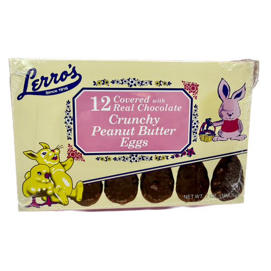 Lerro's Crunchy Peanut Butter Easter Eggs- 7oz Tray