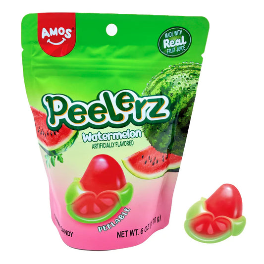 Amos Gummy Peelerz Watermelon 6oz