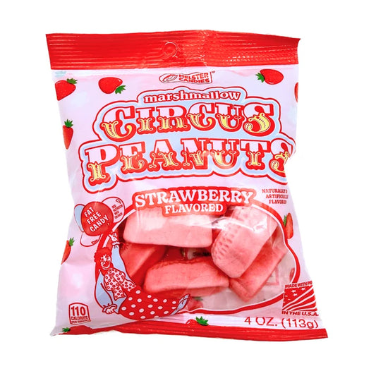 Strawberry Circus Peanuts - 4oz Bag