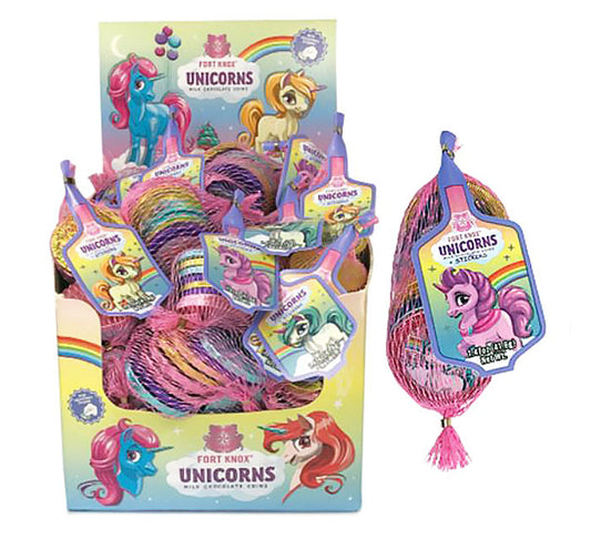 Fort Knox Unicorn Coins and Stickers- 1.47oz Bag