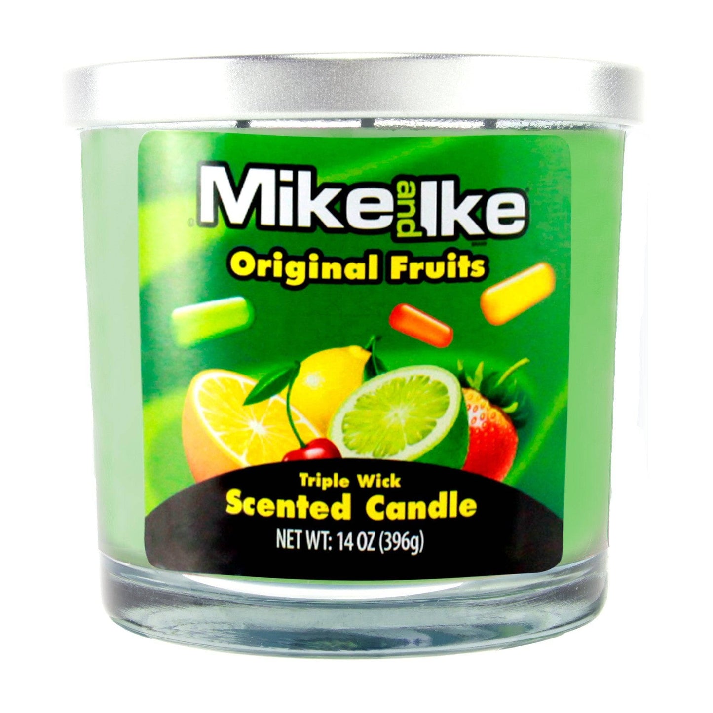 Mike & Ike Original Fruits Candle - 14oz Triple Wick