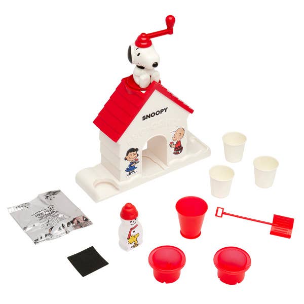 Cra-Z-Art - Snoopy Sno-Cone Machine Snow Cone Maker with Flavor Pack