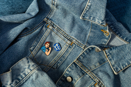 Rosie & We Can Do It Pins