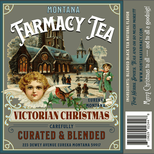 Vintage Victorian Christmas Tea warm and delightful