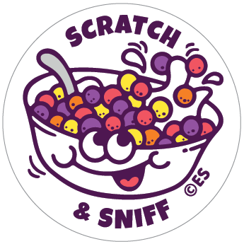 EverythingSmells, LLC - Saturday Morning Cartoons EverythingSmells Scratch & Sniff Stickers