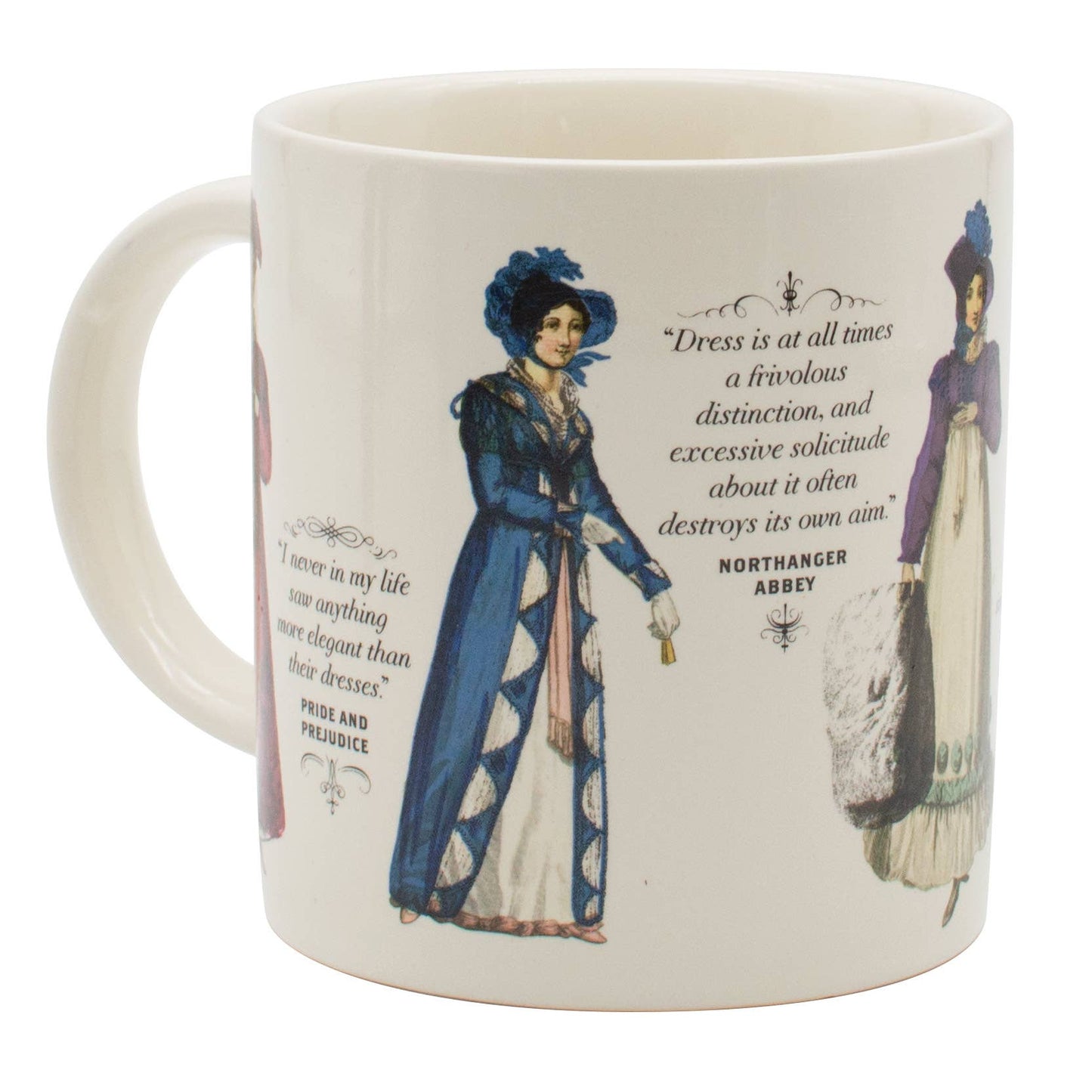 Jane Austen Regency Clothing Heat-Changing Mug