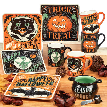 Scaredy Cat Halloween Mug 18 oz.