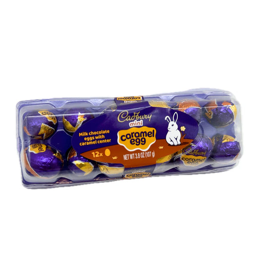 Cadbury Mini Caramel Eggs- 12 Count Tray