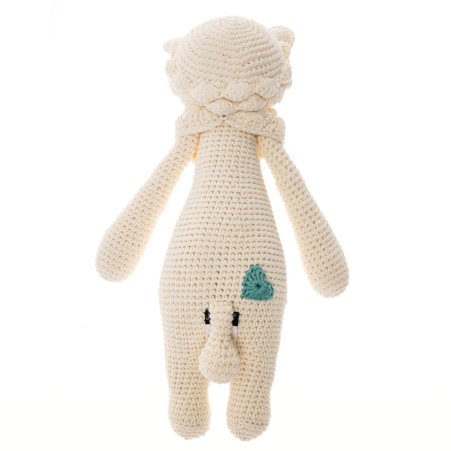 Handmade Crochet Doll: Platinum Leo the Softie