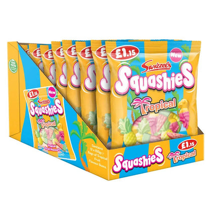 Global Bite Co - Swizzels Drumstick Squashies Tropical Flavor 100g (UK)