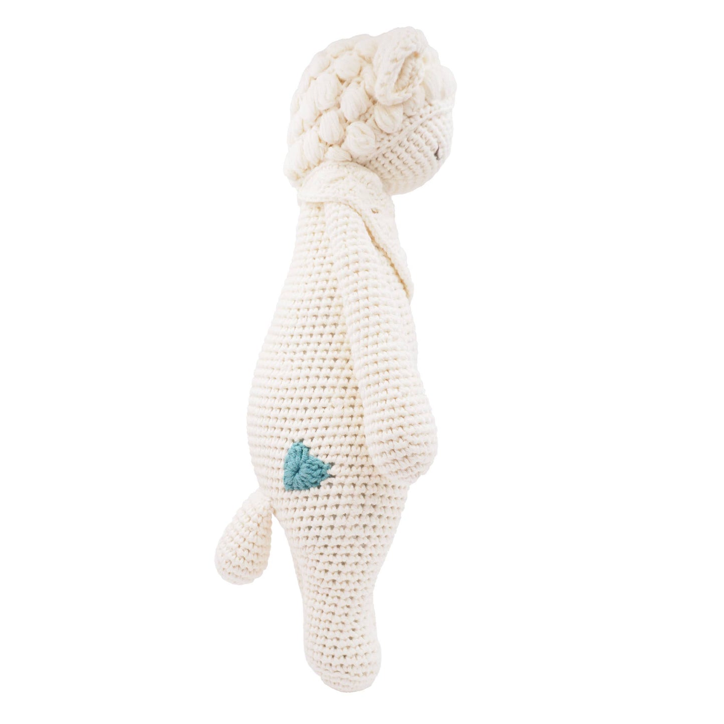 Handmade Crochet Doll: Platinum Poppy the Softie