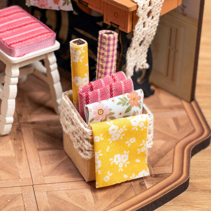 DIY Miniature House Kit: Elsa's Tailoring