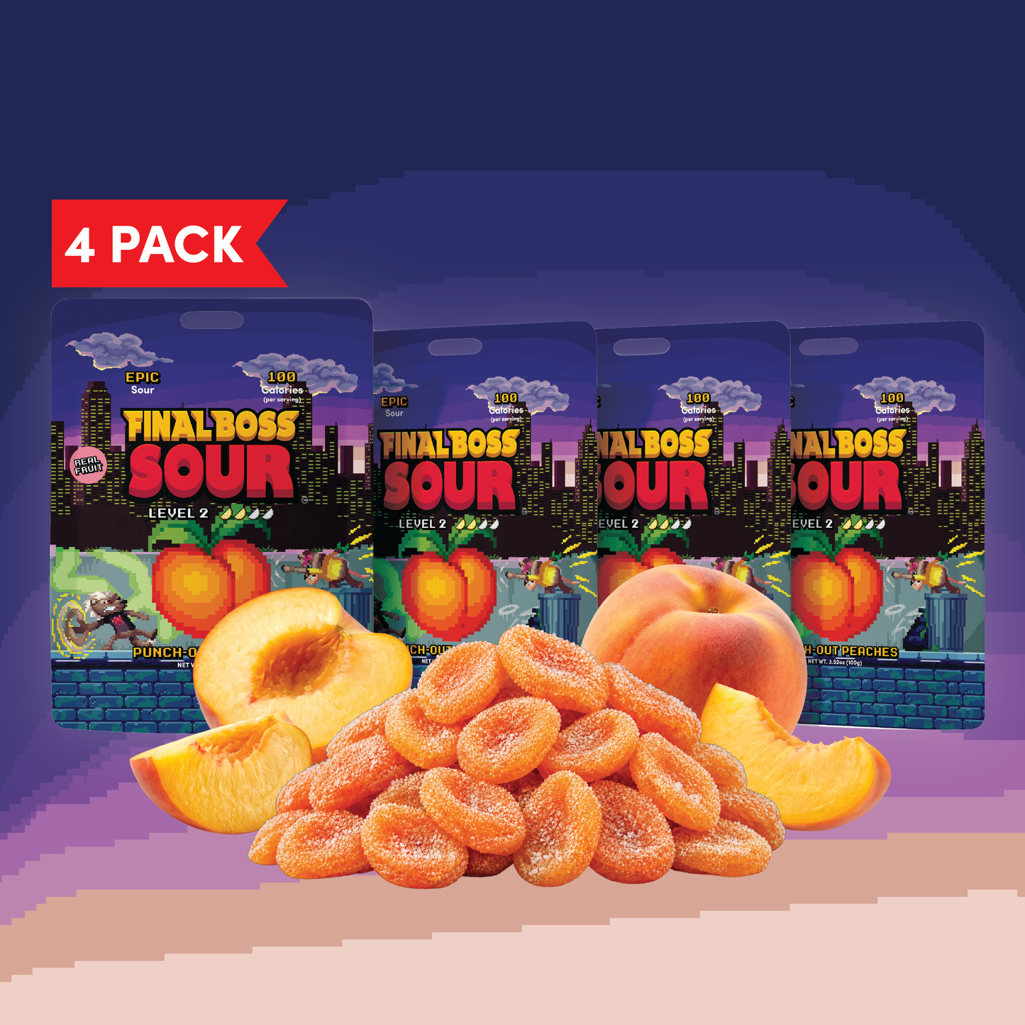 Final Boss Sour - Punch-Out Peaches (Level 3)