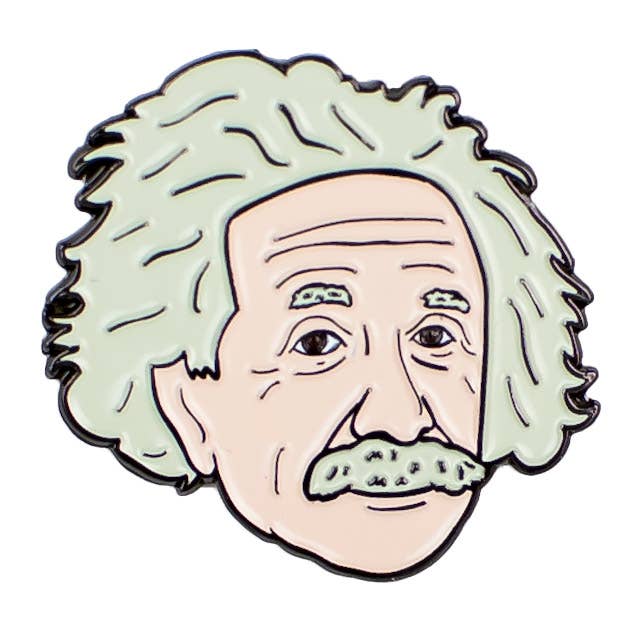 Einstein & E=mc2 Pins
