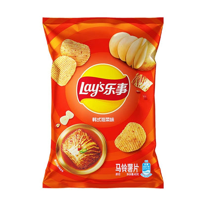 Potato Chips Korean Kimchi Flavor- 2.46oz