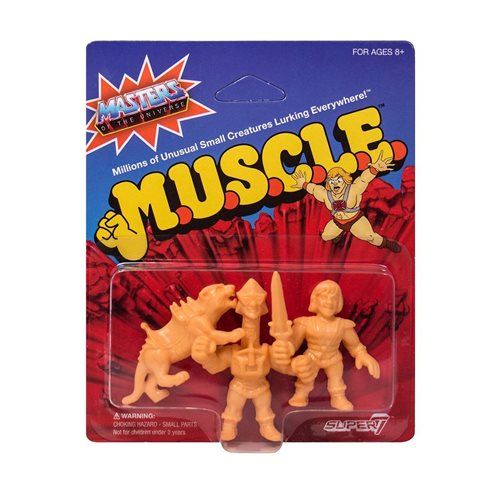 Masters of the Universe M.U.S.C.L.E Mini-Figures Wave 3 D-Pack