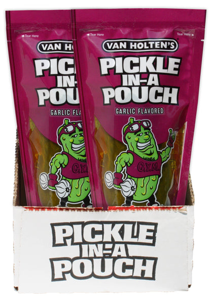 Van Holten's - Van Holten's Garlic Joe Pickle-In-A-Pouch, 12ct Case