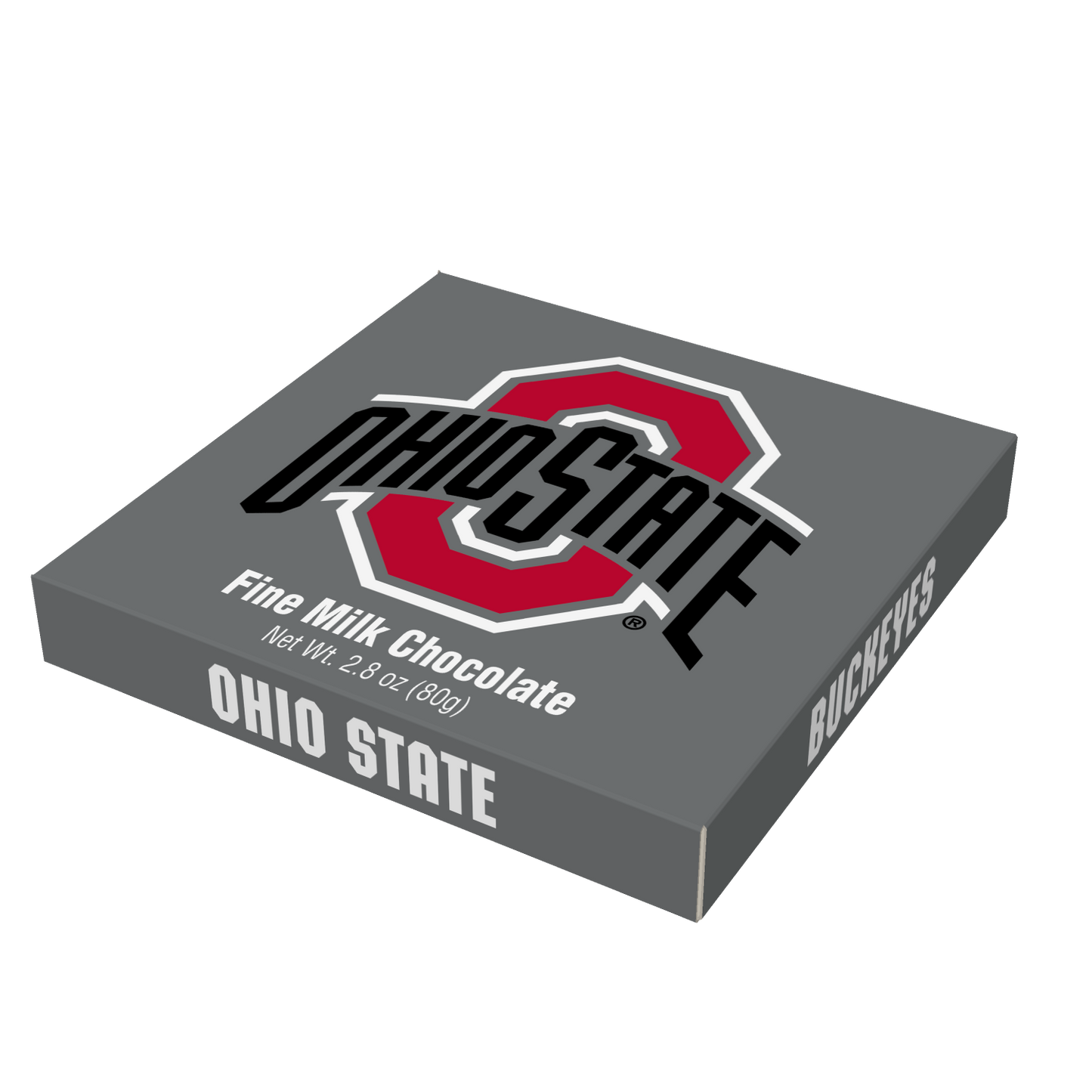 Ohio State Buckeyes Embossed Chocolate Bar