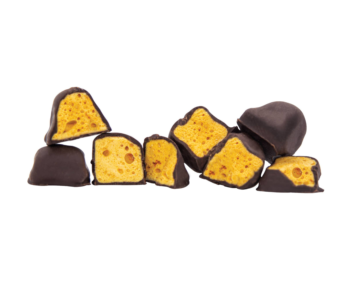 70% Dark Belgian Chocolate Honeycomb pocket packs (40g)