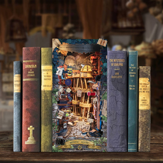 DIY Book Nook Kit: Mystic Alley