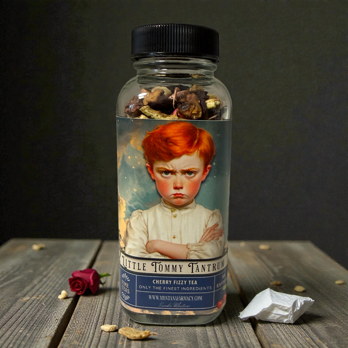 Little Timmy Tantrum Pity Party Tea Fizzy Grapefruit Cherry