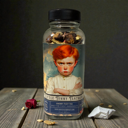 Little Timmy Tantrum Pity Party Tea Fizzy Grapefruit Cherry
