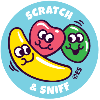 EverythingSmells, LLC - 80s Candy EverythingSmells Scratch & Sniff Stickers