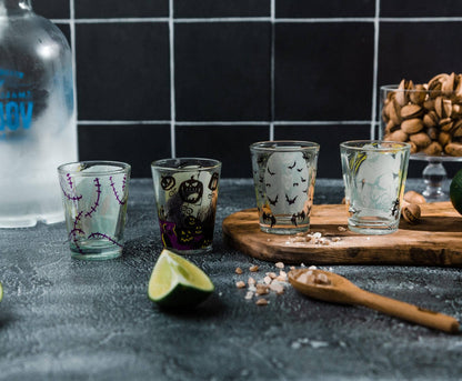 Toynk - Disney Nightmare Before Christmas 4pc Mini Glass Set