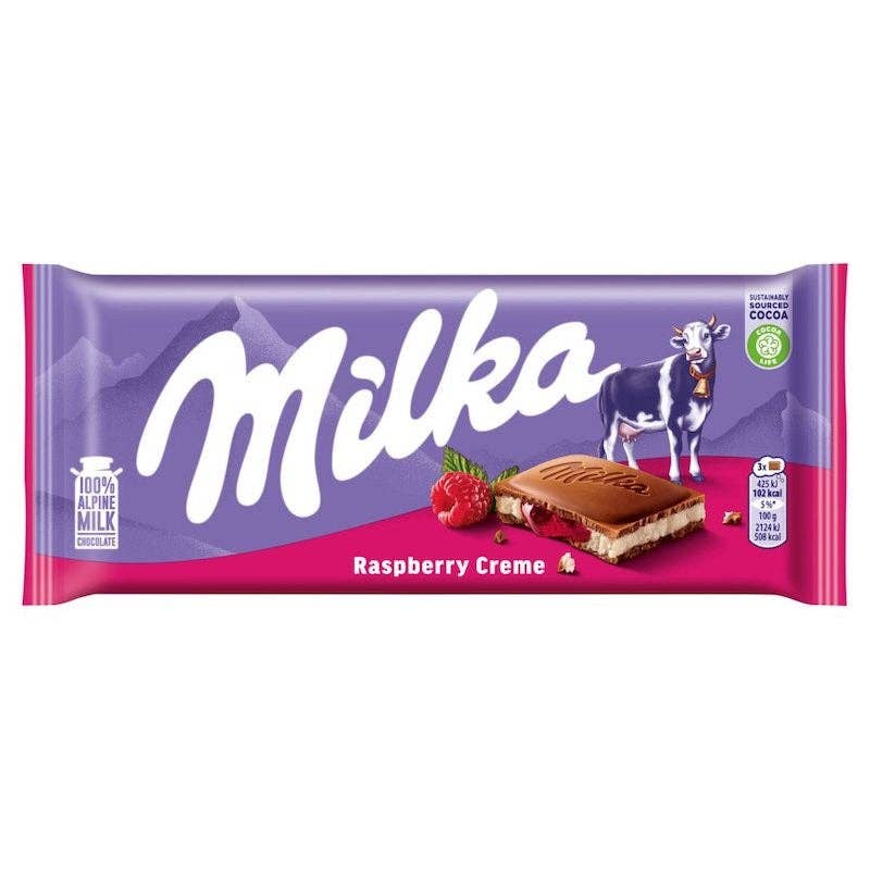 Global Bite Co - Milka Raspberry Cream 100g (European)