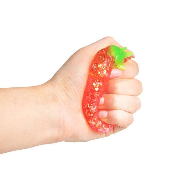 Showcase - Scrunchems® Sugar Squish Fruits Squishy | 3-Piece Glitter