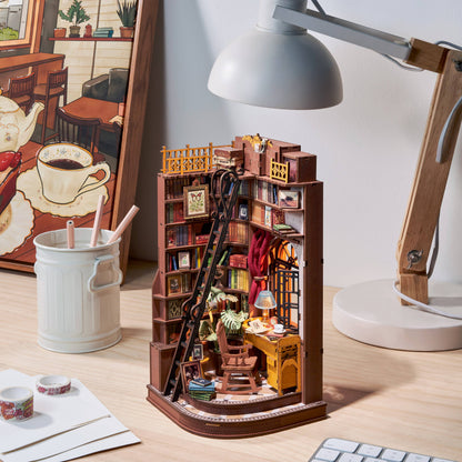 DIY Book Nook Kit: Silent Corner Study