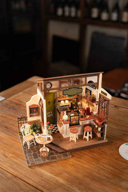 DIY Miniature House Kit: No. 17 Café