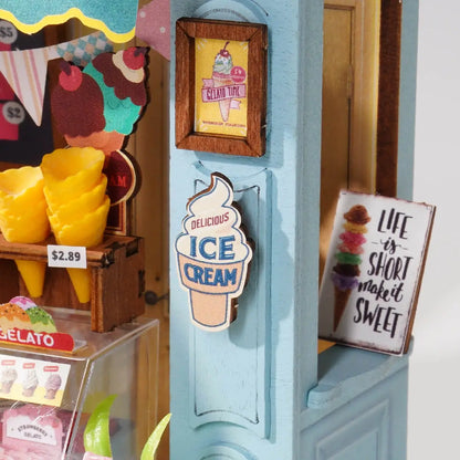 DIY Miniature House Kit - Gelato Stall