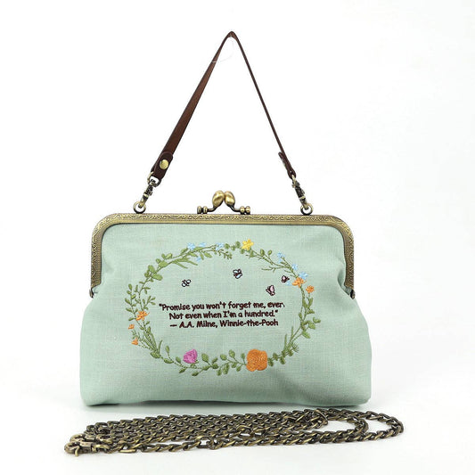 Pooh & Piglet Kisslock Bag