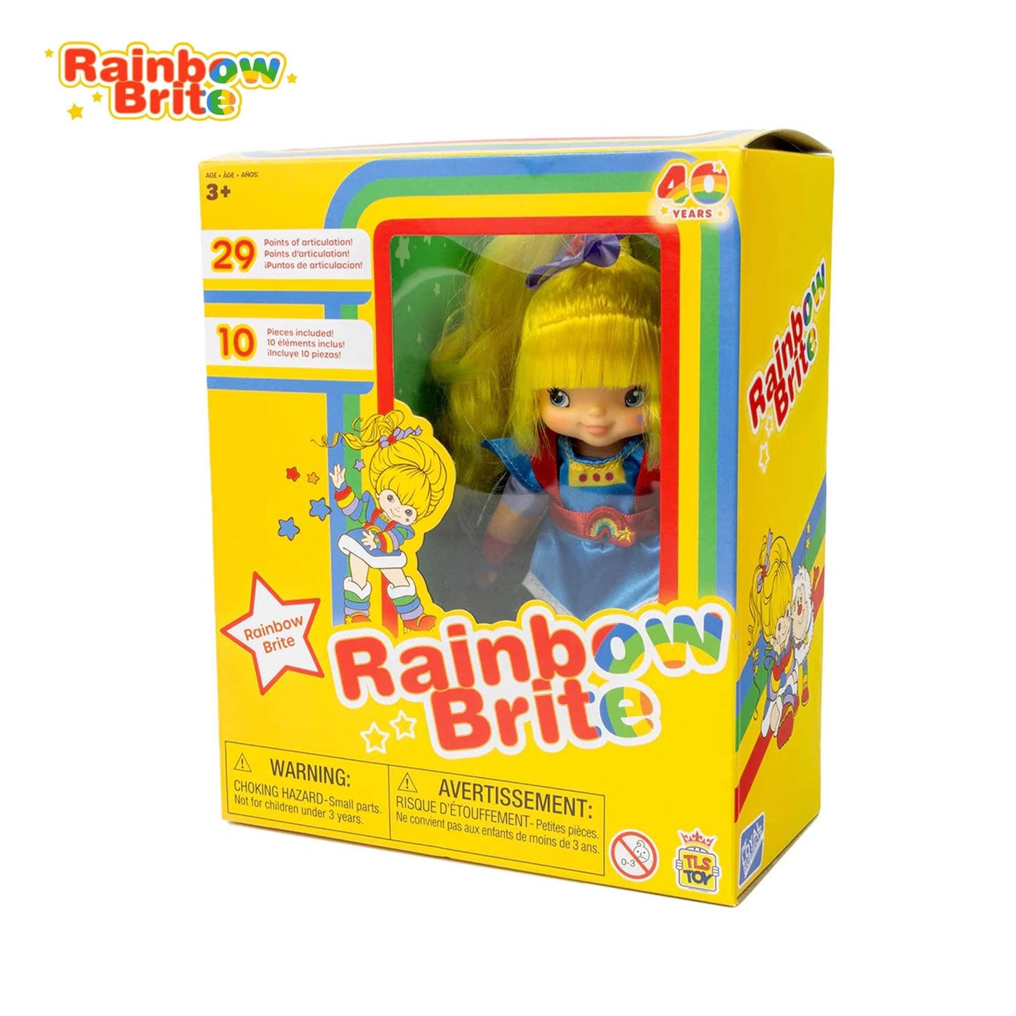 Toynk - Rainbow Brite 5.5-Inch Rainbow Brite Fashion Doll