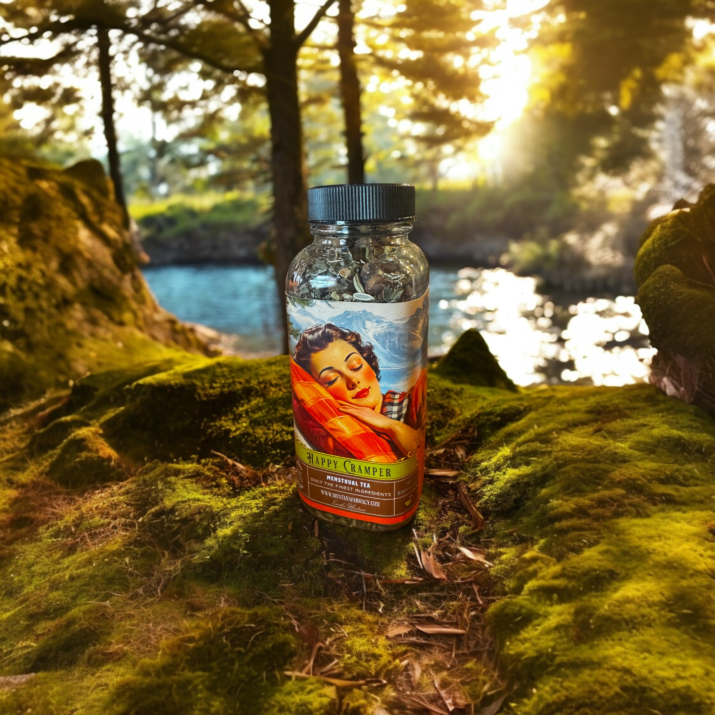 Meet the Happy Cramper Cramps & more Support Tea Herbal