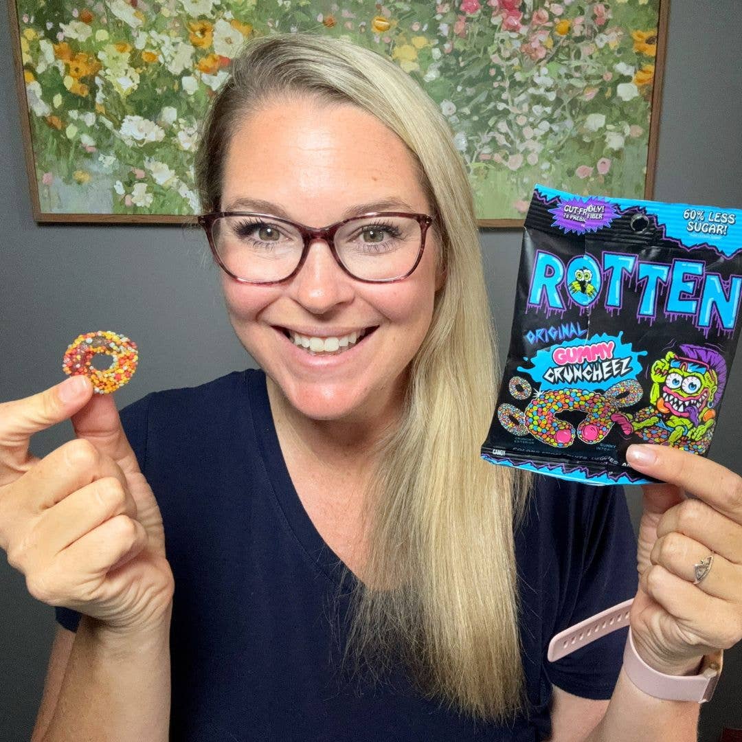 Original Cruncheez Gummy Candy: GF, Prebiotics, Low Sugar
