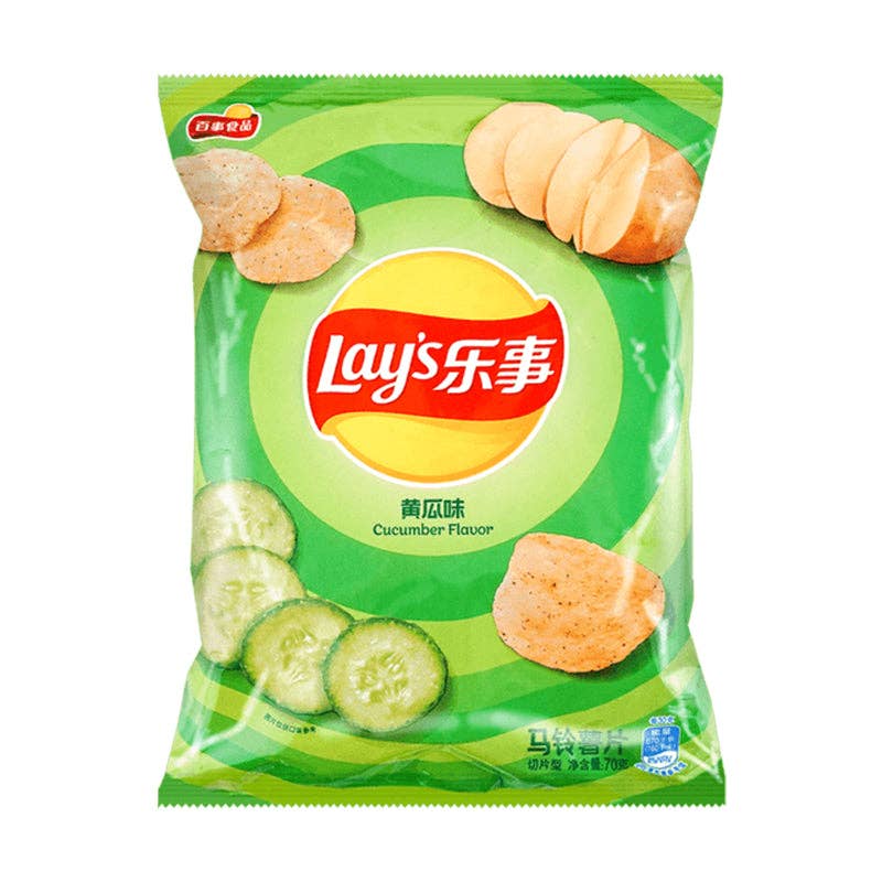 Global Bite Co - Lay's Chips Cucumber 70g (China)