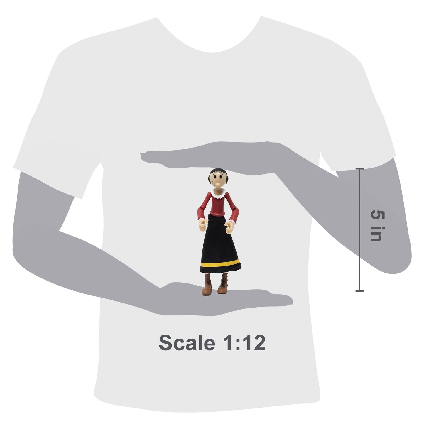 Boss Fight Studio: Action Figures and Collectibles - Popeye Classics Action Figure: Olive Oyl