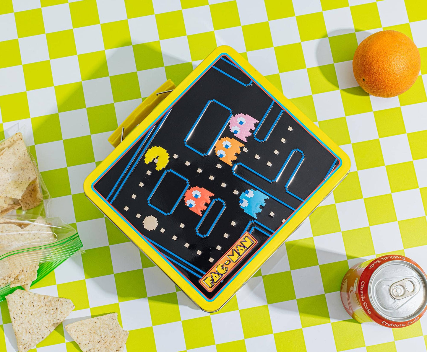 Toynk - PAC-MAN Retro Metal Lunchbox | Toynk Exclusive