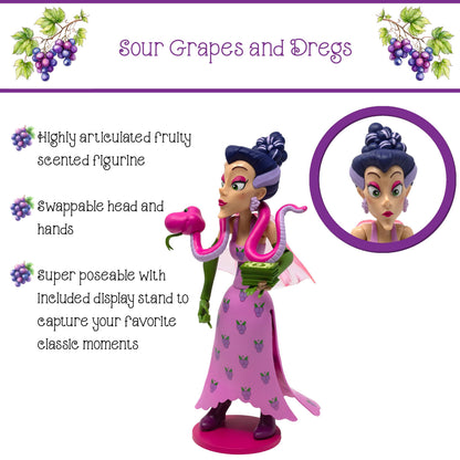 Boss Fight Studio: Action Figures and Collectibles - Strawberry Shortcake Deluxe Action Figure: Sour Grapes