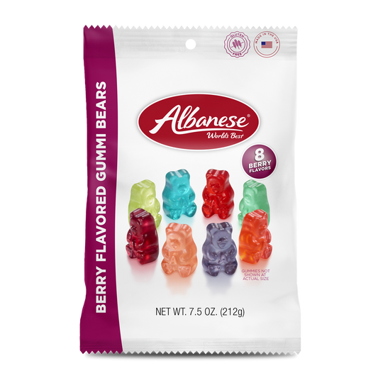 Albanese Berry Flavored Gummi Bears- 7.5oz