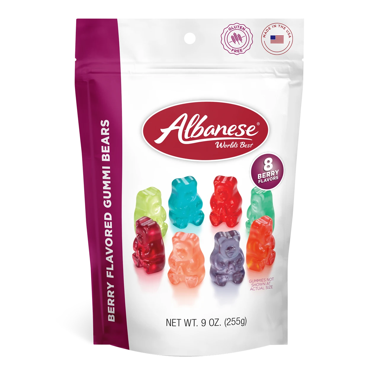 Albanese Berry Flavor Gummi Bears 9oz