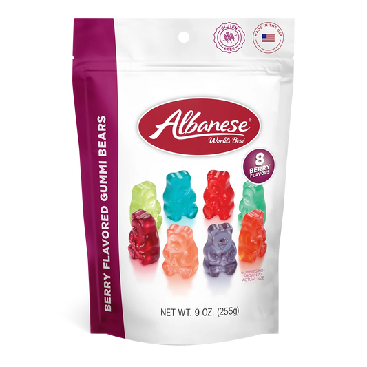 Albanese Berry Flavor Gummi Bears 9oz