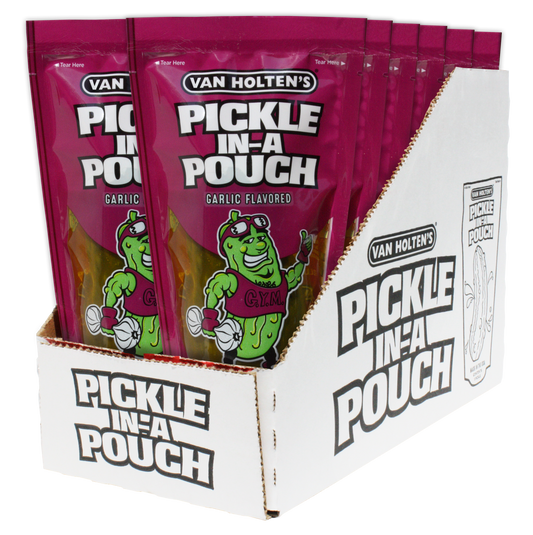 Van Holten's - Van Holten's Garlic Joe Pickle-In-A-Pouch, 12ct Case