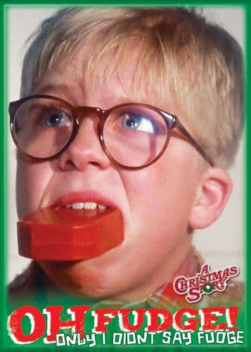 Christmas Story Oh Fudge Magnet