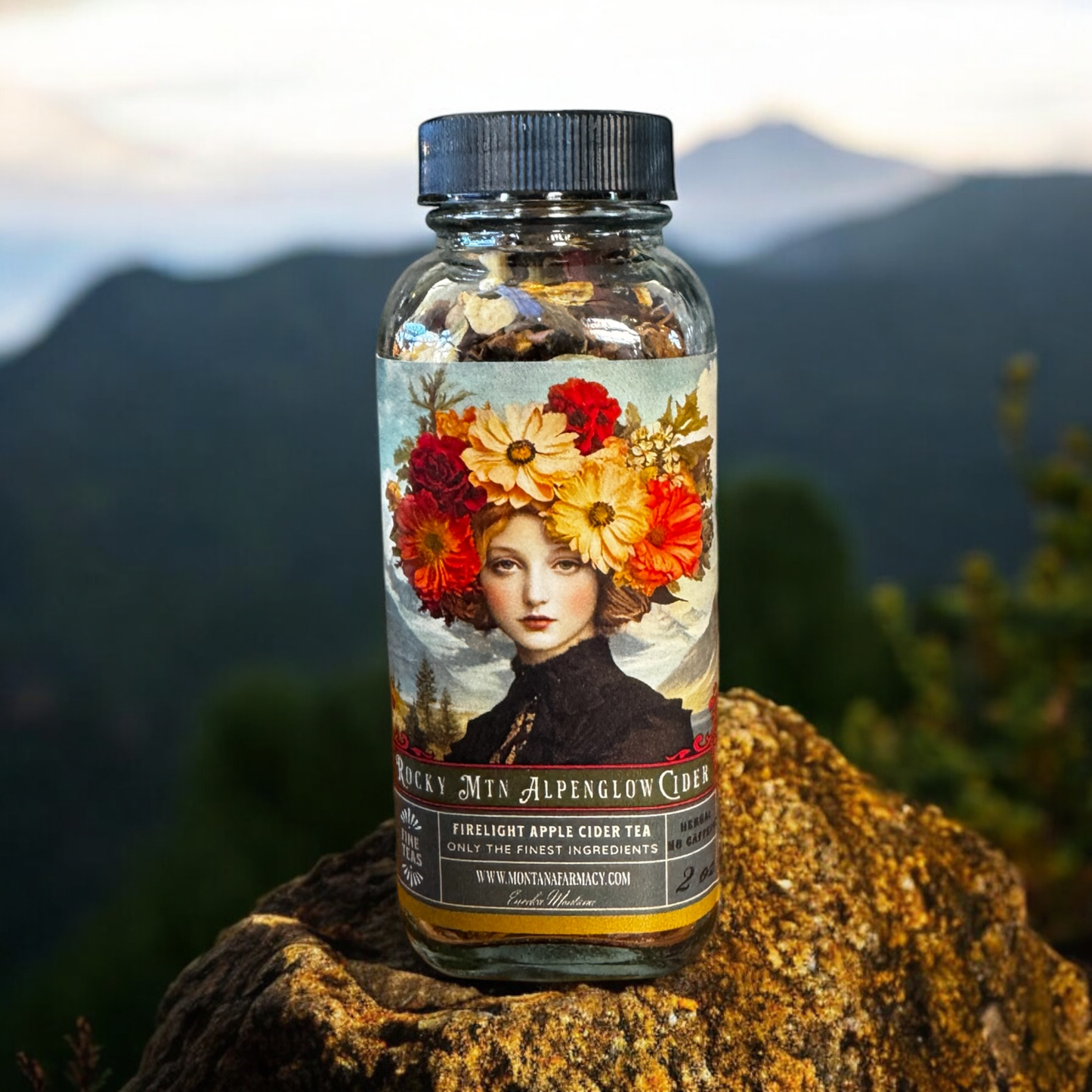 Rocky Mtn Alpenglow Fireside Apple Cider Tea Holiday & Every