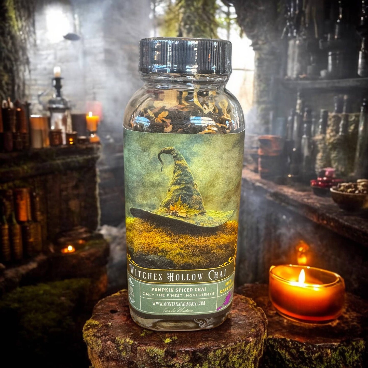 Wild Mtn Witch Hollow Pumpkin Spice Chai Tea Warm and delis