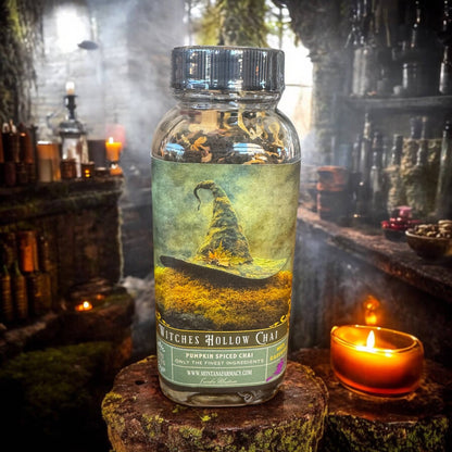 Wild Mtn Witch Hollow Pumpkin Spice Chai Tea Warm and delis